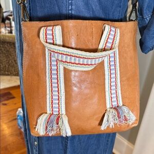 Madewell The Transport tote and crossbody: Woven Handle Edition bag